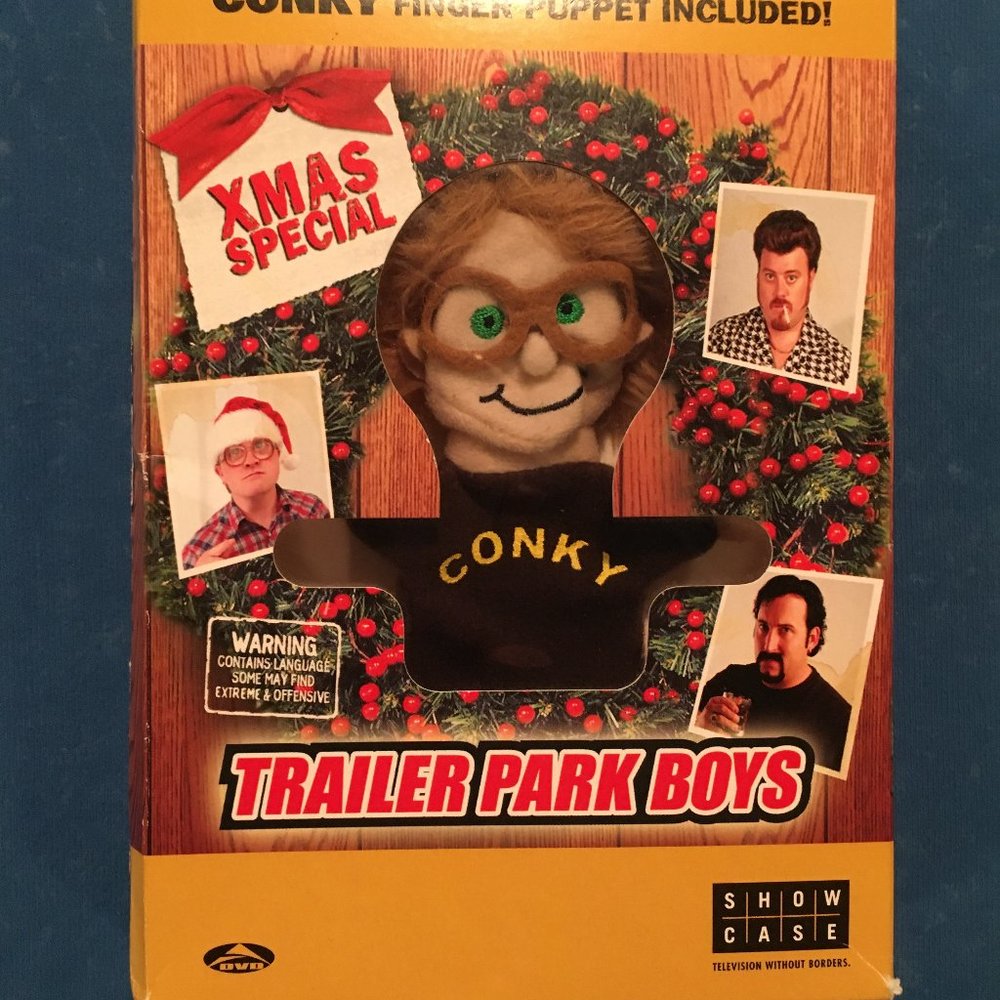 Trailer Park Boys XMas Special DVD w/ Conky Puppet